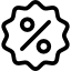 Transparente Preise Meiningen Prozent-Symbol – Transparente Preise Meiningen