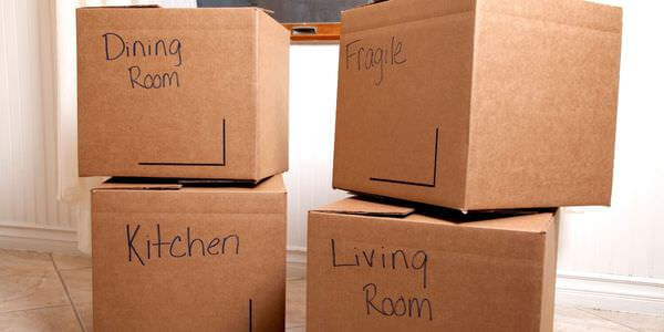 Beschriftete Umzugskartons für Küche und Esszimmer – Umzugskartons in Meiningen